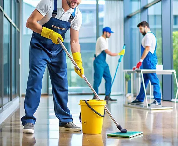 Equipe de l'entreprise de nettoyage sur Bain de Bretagne, Grand Fougeray, Rennes et l'Ille et Vilaine